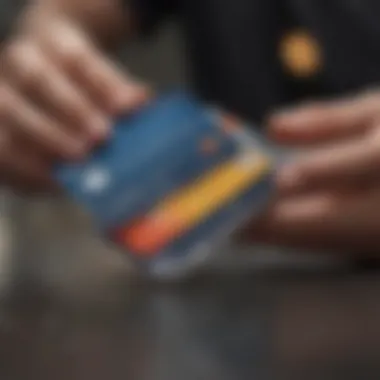 Visual representation of balance transfer credit card features