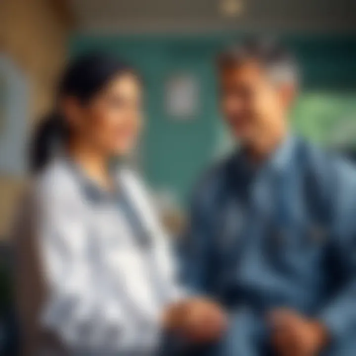 Infographic on types of family health care plans