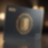 A sophisticated credit card with a high limit emblem