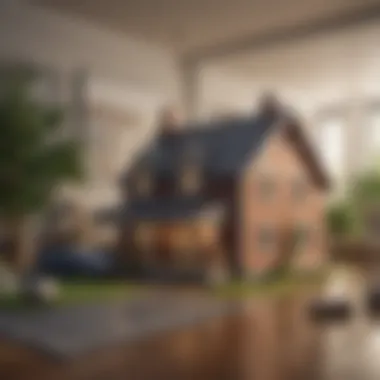 Factors Influencing Home Insurance Rates Detailed illustration of the various factors affecting home insurance rates.