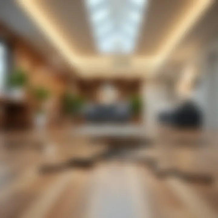 An infographic highlighting the insurance claims process for flooring damage.