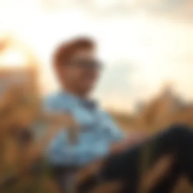 Illustration depicting the significance of life insurance for young individuals