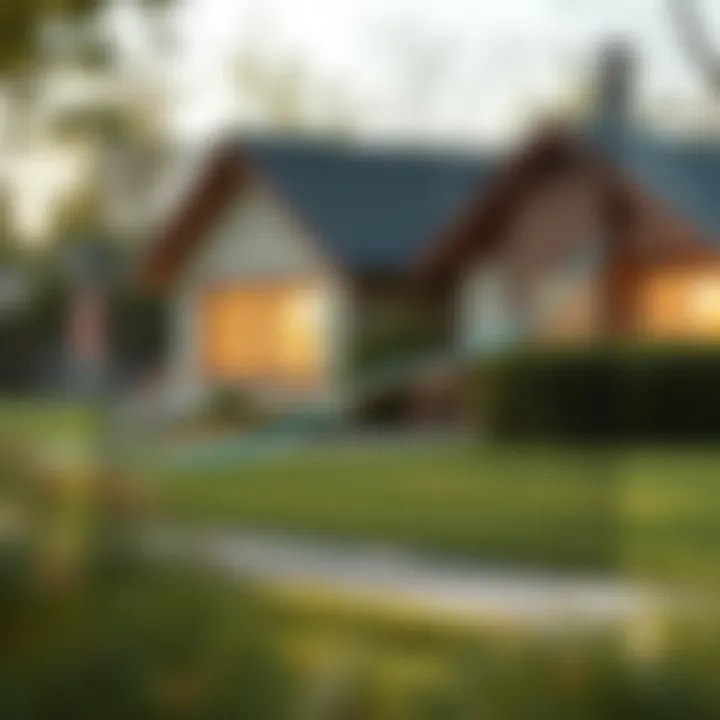 Graph showing correlation between property size and insurance premiums.