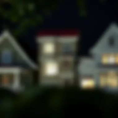 Visual representation of different architectural styles affecting insurance.