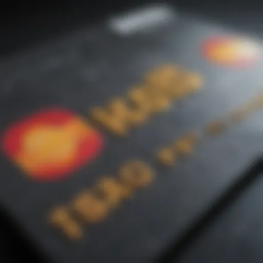 A close-up view of a credit card displaying a low interest rate