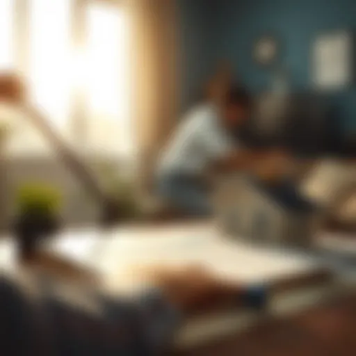 Importance of PMI in Home Financing Conceptual illustration of Private Mortgage Insurance significance