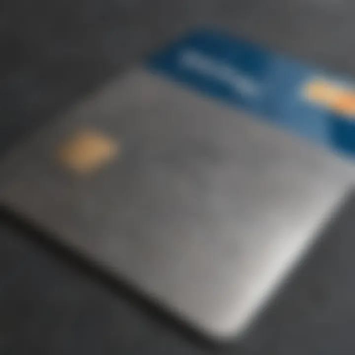 A close-up of the United Airlines Chase Card showcasing its sleek design