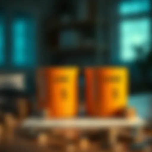 Comparing Loan Options Visual representation of loan comparison