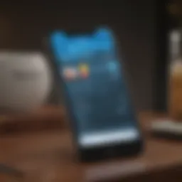 Visual representation of Venmo interface showcasing transactions