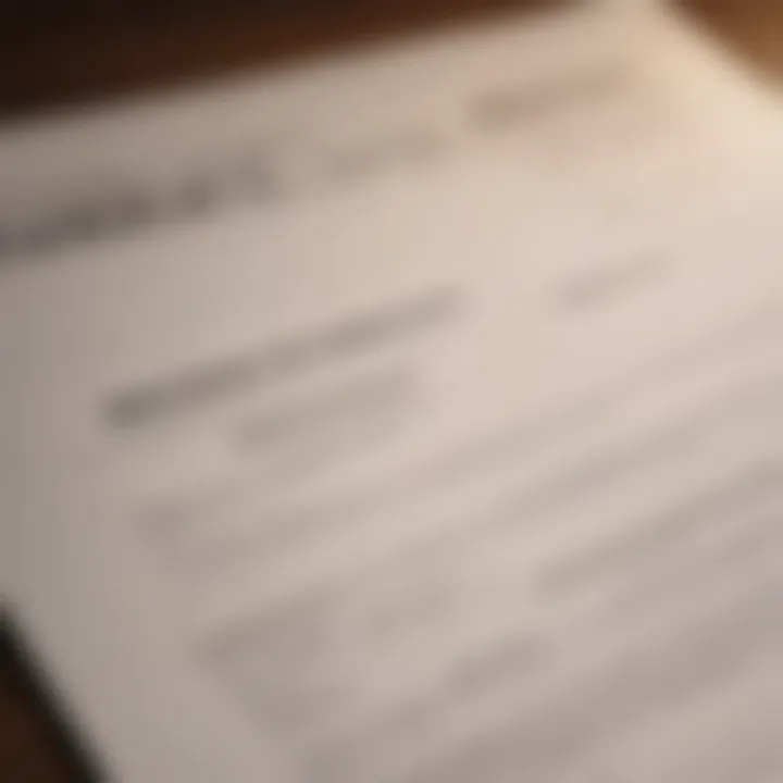 An individual reading and analyzing policy details thoroughly