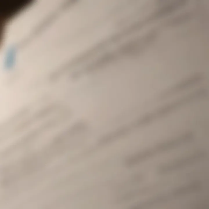 Close-up of a burial insurance policy document